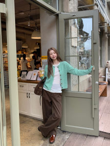 Atmosphere Enhancing Knitted Cardigan Women