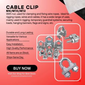 Cable clip high quality affordable