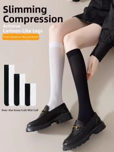 TENGNAIMEI | Black Summer Ladies Socks