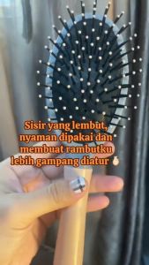 Sisir Rambut Anti Kusut dengan Bantalan Udara Pemijat Kepala