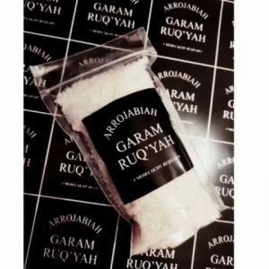 GARAM RUQYAH ARROJABIAH 1Kg Garam yang sudah diruqyah oleh pakar ruqyah nasional