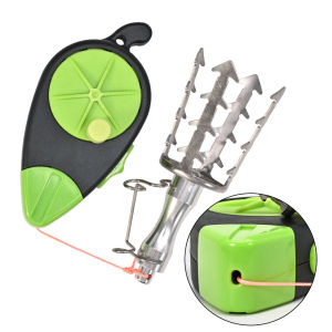 Lure Snag Recovery Tool Fishing Bait Retriever Device with Stainless Steel Hook PE Rope Anti-Snag Lure Saver for Shore Boat