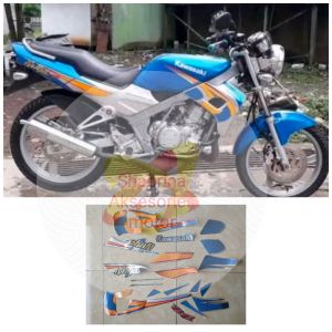 Striping / Stiker Body Ninja R Kiss 2004 / 2005 / 2006 Tahan pernis & Clear