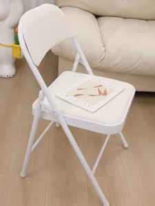 ใหม่! ที่นั่งพับได้ ทำงาน คอมพิวเตอร์ สำหรับการเรียนรู้ พร้อมพนักพิง สะดวกสบาย ปรับได้ สำหรับทำงานและเรียน ที่นั่งทำงาน