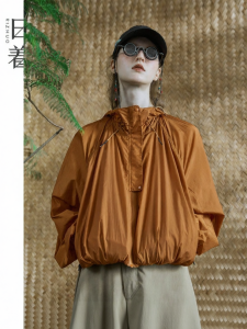 Light Outdoor Casual Sporty Loose Hooded Jacket