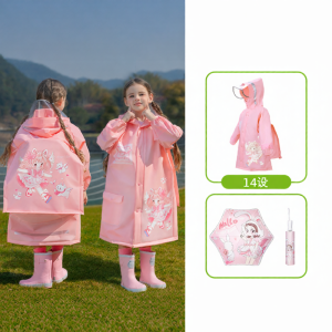 Bộ Áo Mưa Chống Thấm Nước cho Bé Trai và Bé Gái