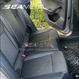 SEAMETAL | SEAMETAL Hộp Đựng Đồ Đa Năng Trên Ô Tô ABS Màu Đen Có Thể Điều Chỉnh Bảng Điều Khiển Trung Tâm Với Giá Đỡ Cốc Kép Phụ Kiện Phù Hợp Phổ Biến