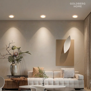 [SG seller] Racer Round Adjustable LED Downlight 5W Spotlight | Goldberg Home