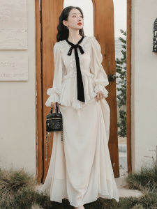 Unique Birthday Mini Dress Chiffon Draped Elegant Fairy Long Skirt for Young Women 18-25 Years Old Daily Wear Spring Season