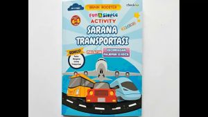 Buku Aktivitas Anak PAUD TK Fun & Simple Activity Sarana Transportasi Bonus Poster