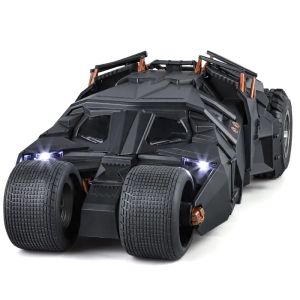 Mô Hình Xe Batmobile Tỷ Lệ 1:18 Từ Bộ Ba Phim Hiệp Sĩ Bóng Đêm Có Đèn Và Âm Thanh Chất Liệu Hợp Kim Đúc Đồ Chơi Sưu Tầm Màu Đen