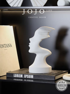 Abstract Resin Figure Home Decor Simple Entrance Decoration Plunge Creative Desktop Decoration Chinese Style Living Room Ornament