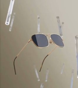 Gentle Fawn Kacamata Sunglasses Anti Silau Polarized Lens Model Aviator Bahan Metal Kokoh Fashion Wanita Pria Terbaru 8650