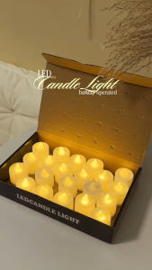 MINI LED CANDLES Flameless Tea Lamp - Suitable for decorative purposes in home settings.