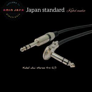 Kabel jack akai stereo trs 65 mm