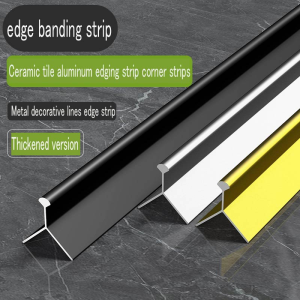 Ceramic tile aluminum edging strip corner strips Metal decorative lines edge strip Aluminum edge banding strip