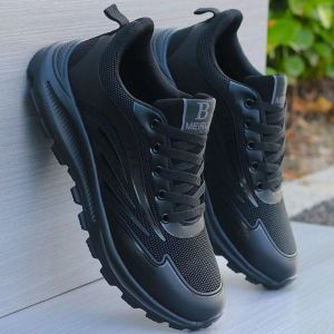 Giày Thể Thao Thường Ngày Chống Thấm Nước Mùa Thu 2024 Cho Nam Đế Mềm Chống Trượt Giày Chạy Bộ Thời Trang Thường Ngày