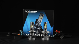 Super Bright Novsight T24 H4 LED Headlight Bulb H7 H11 9005/HB3 9006/HB4 LED Lights for Car High/Low Beam Fog Light 130W 28000LM 6500K Plug&Play 2Pcs