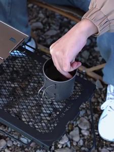 Có Thể Điều Chỉnh Siêu Nhẹ Mini Bếp Cồn Kính Chắn Gió 27x6.7CM Di Động Nấu Ăn Ngoài Trời Tấm Chắn Gió Giá Để Cắm Trại