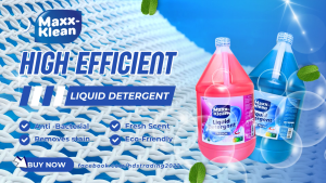MAXX KLEAN High efficient ultra concentrated Liquid detergent