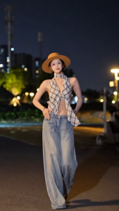 Áo vest hở lưng hở lưng gợi cảm phong cách Âu Mỹ cho nữ thiết kế eo thon không tay