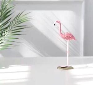 【Vinnatsu】Dekorasi Flamingo Merah Muda / Dekorasi Meja Patung Dekorasi Ruang Tamu Dekorasi Kamar Tidur Resin Dekorasi Vertikal / Ornamen Meja
