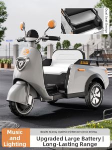 BASEBO | Dual-seater Children Electric Tricycle Chargeable RC Toy Car