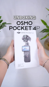 [Bảo Hành Chính Hãng] Camera Vlog DJI Osmo Pocket 4P | Camera Kép 17 Stop Zoom 12X