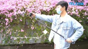 Telesin GP-MNP-002 2nd Generation 1.2M (120CM)  Carbon Fiber Selfie Stick for Action Camera / Insta360 / DJI / Gopro