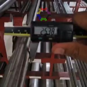 As 25.4mm (1 inch) stainless steel 304