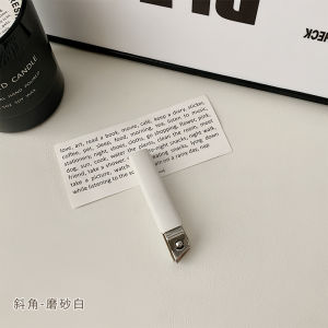 Feminine Slanted Mouth Nail Clippers Anti-splash High Quality Nail Scissors for Home Use Universal Purpose Personal Care Tools