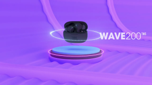 WAVE 200 TWSหูฟังไร้สาย Bluetooth V5.3 ไมโครโฟนในตัว หูฟังออกกำลังกายกันน้ำ เบสหนัก ดีไซน์สปอร์ต กันน้ำ