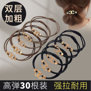 ยางรัดผมยืดหยุ่นสูง 2025 ยางรัดผมสำหรับผู้หญิง ยางรัดผมผู้ใหญ่ สไตล์เกาหลี ใหม่ล่าสุดในฤดูร้อน 2024