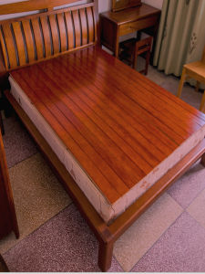 Pineapple Pattern Solid Wood Bed Board Waterproof Painted Hardened Back Protector Mattress Foundation 1.5-1.8 Meters Size