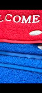 Thảm Nhựa Chùi Chân Welcome 40x60cm50x70cm60x90cm90x120cm nhựa PVC 3A chống trơn trượt sang trọng bền đẹp