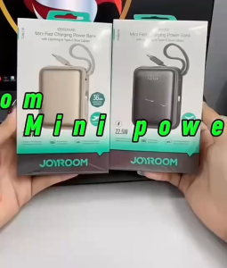 Joyroom JR-PBF27 Power Bank 10000mAh | 22.5W Fast Charging | Built-in Dual Cable | 3C Certified | Untuk iPhone Samsung