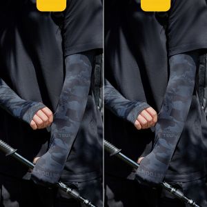 miiow | MiiOW Mens Long Sleeve Ice Cream Sunscreen Gloves Cool Sensation UV Protection Outdoor Essential Summer Wear Ice Silk