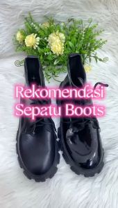 KEYLLA Sepatu Boots Wanita Import Korean Style Premium KL32-F