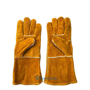 Găng tay chịu nhiệt Everest EW14 dùng cho thợ hàn chống cháy tia lửa dùng hàn que cơ khí đa năng Bao tay - Thinksafe