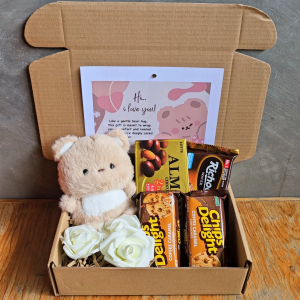 ✨ Brown Bear Cute Valentine Girlfriend Boyfriend Kawaii Plush Holiday Romantic Adorable Ready to Gift