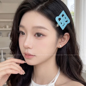 PINK EMPRESS | Kẹp Mỏ Vịt Thay Thế Băng Dán Đuôi Ngựa Thiết Kế Xanh Lá Xanh Dương Độc Đáo