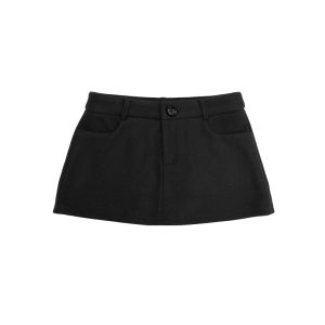 audwyn | Quần Áo Dài Elegance A-Line Mới Mùa Đông Chống Trộm Nhìn Phong Cách Thường Ngày