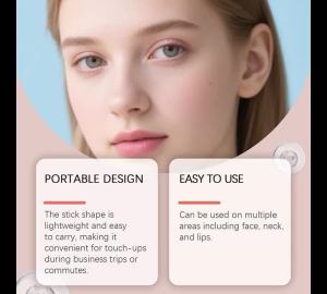 PDRN Pink Collagen Volume Multi Balm Stick 5% Volufiline Long-Lasting Moisturizing Firming Repair Stick for Face Neck Eye