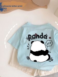 Comfortable Breathable Cotton Short Sleeve T-shirt for Boys and Girls
