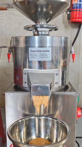 Máy nghiền bơ đậu phộng hạnh nhân sốt mè cà chua HORUS HR-160L công suất 1500W năng suất 35kg/giờ