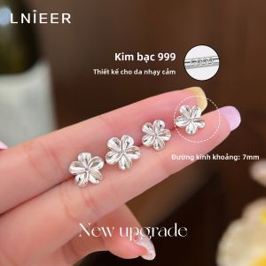 Lnieer | Bông Tai Chăm Sóc Xỏ Tai Có Khóa Vít Gọn Gàng