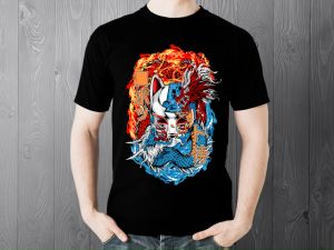 Kaos - RED DRAGON Shirt Oblong Distro Skyblue Cotton Katun Combat 24S Tebal Premium Vintage Nyaman Lengan pendek jepang gen z merchandise arah cowok cewek Termurah Anime Hitam Combed Pria Sablon Putih Wanita Keren Baju black white