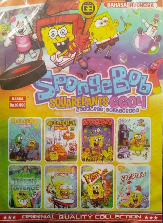 DVD Spongebob Squarepants animated collection (8in1) Collection
