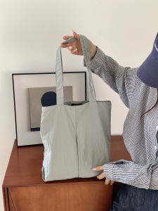 Túi Tote Dung Tích Lớn Bền Chống Thấm Nước Nylon Túi Xô Đeo Vai Thường Ngày Cho Nữ Túi Đi Làm Đi Làm Công Sở Túi Tote Đeo Vai