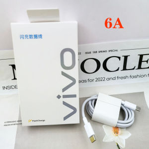 Original For Vivo 120W 66W Flash Charge Cable 6A PD Type C Fast Cord Line For VIVO X300 X200 X100 X90 S50 S30 Y500 Pro IQOO 15 9